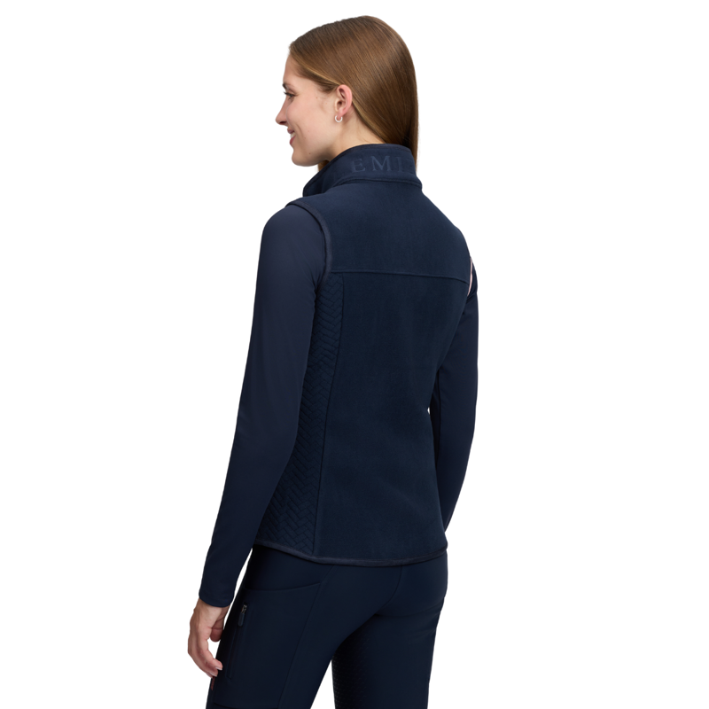 LeMieux Frankie Fleece Gilet - Navy-2