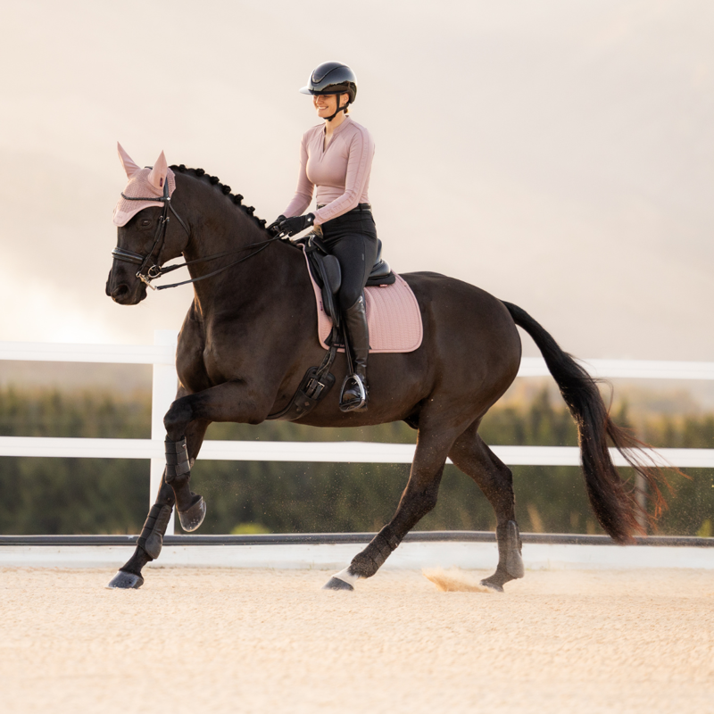 LeMieux Essence Dressage Square - Wild Rose-8