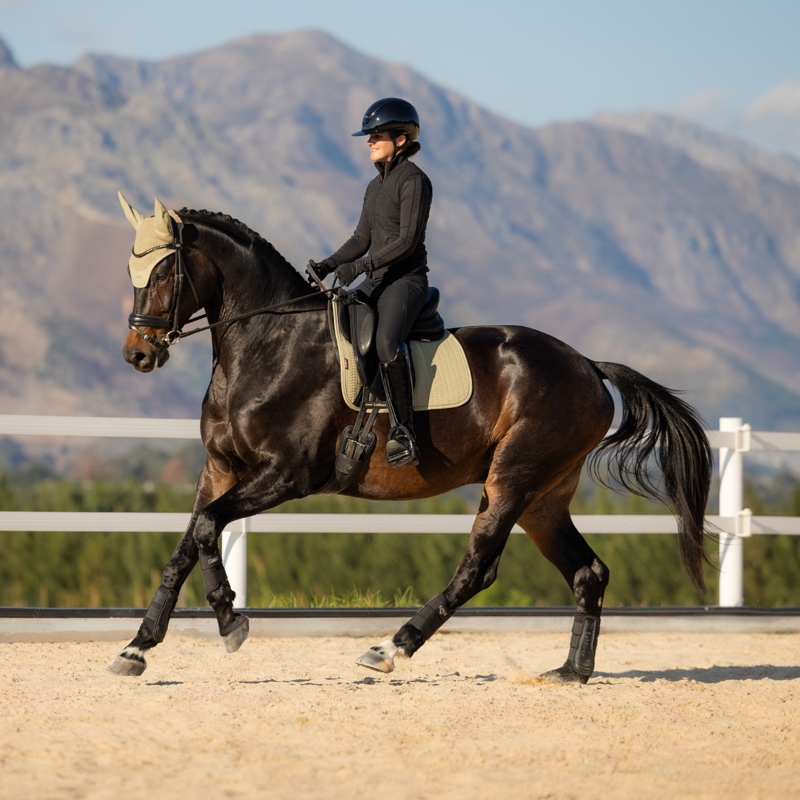 LeMieux Essence Dressage Square - Pear-7