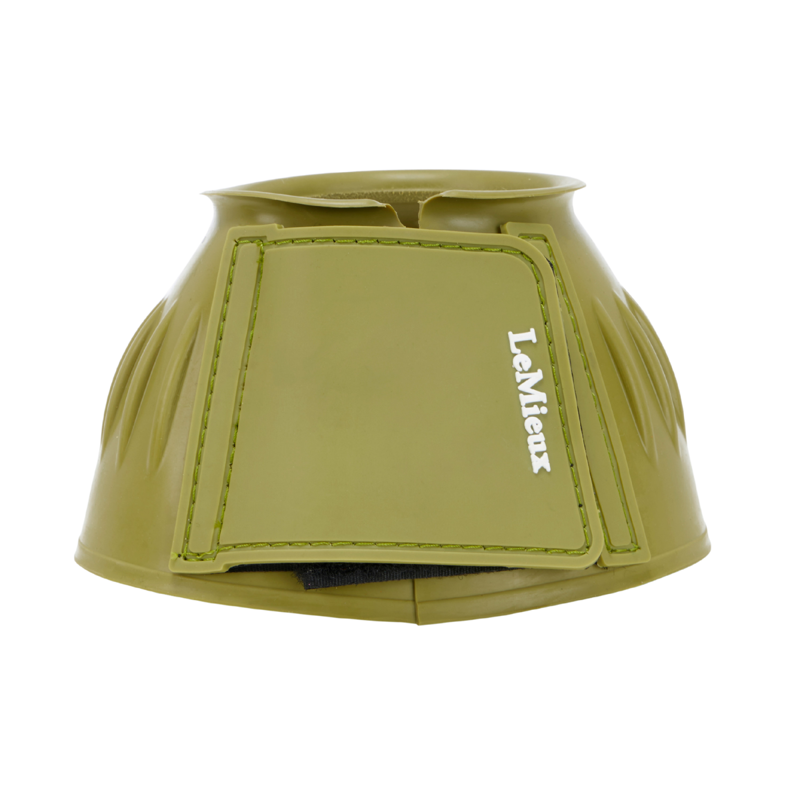LeMieux Rubber Bell Boots - Gooseberry-1