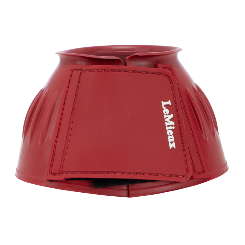 LeMieux Rubber Bell Boots - Russet-1