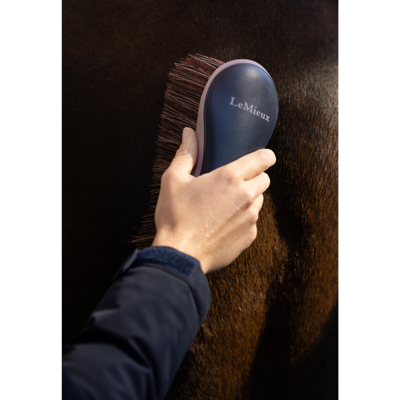 LeMieux Flicky Brush - Navy-3