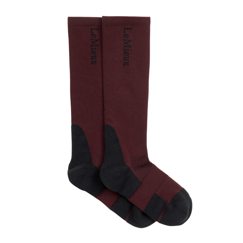 LeMieux Performance Socks - Bramble-1