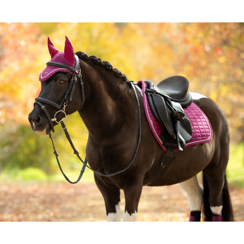 LeMieux Classic Fly Hood - Blackberry-1