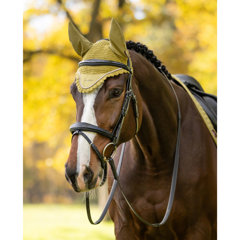 LeMieux Classic Fly Hood - Gooseberry-1