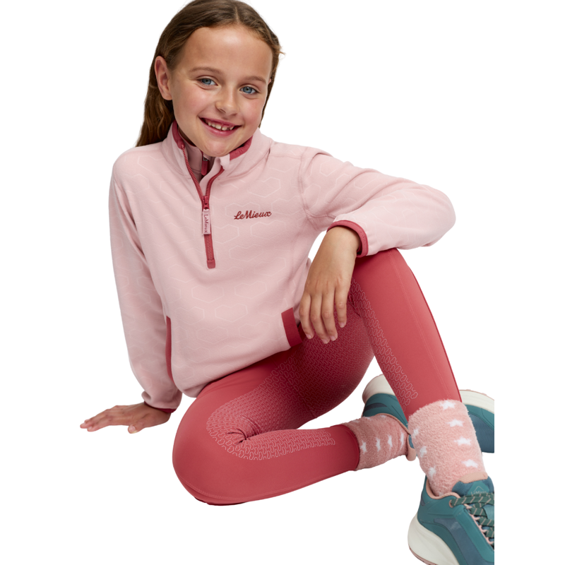 LeMieux Mini Maggie Heart Fleece - Petal-5