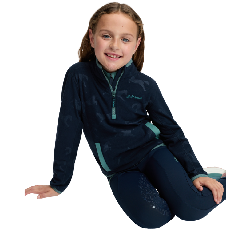 LeMieux Mini Maggie Horse Fleece - Navy-3