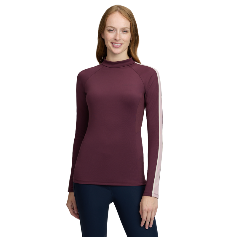 LeMieux Talia Turtle Neck Base Layer - Bramble