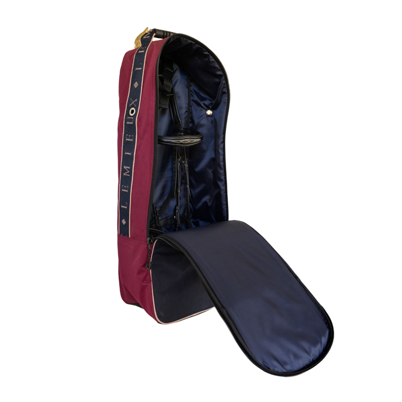 LeMieux Anatomical Bridle Bag - Blackberry-1