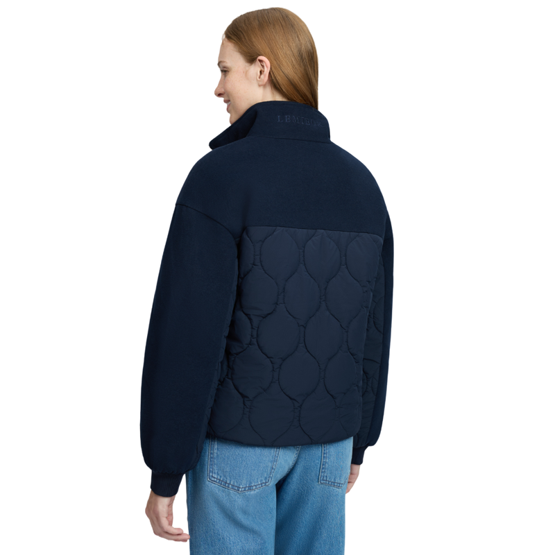 LeMieux Chloe Bomber Jacket - Navy-1