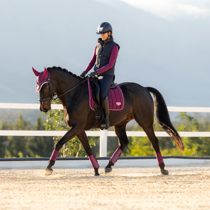 LeMieux Loire Classic Dressage Square - Blackberry-1