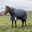 WeatherBeeta ComfiTec Ultra Detach-A-Neck 360g Turnout Rug - Charcoal