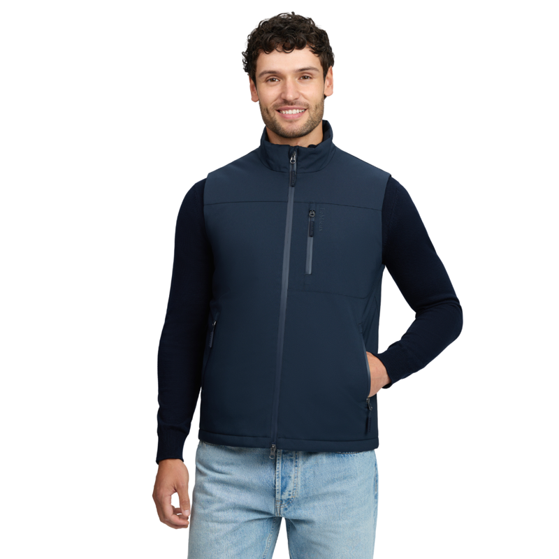 LeMieux Men's Midweight Insulated Gilet - Navy-1