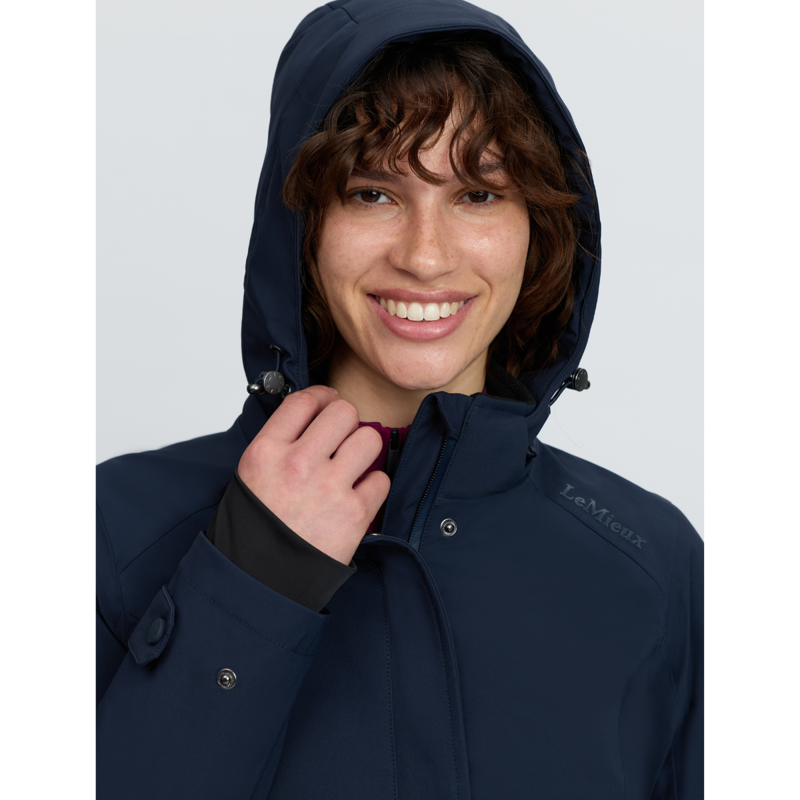LeMieux Erin Waterproof Padded Coat - Navy-2