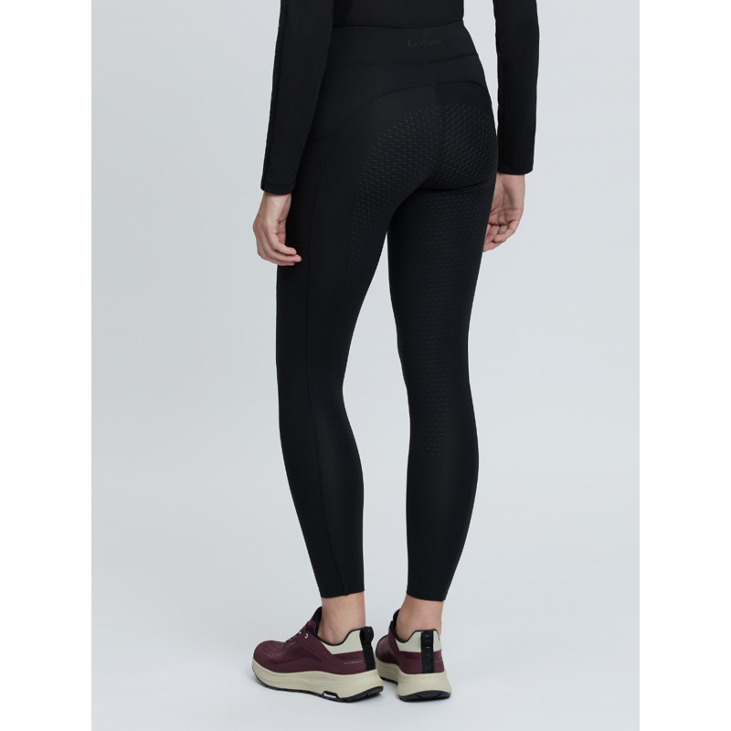 LeMieux Natalie Brushed Pull On Riding Tight - Black-1