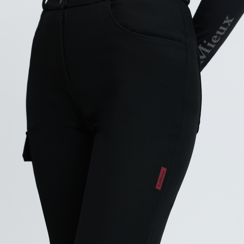 LeMieux Stormwear Stretch Waterproof Trousers - Black-4