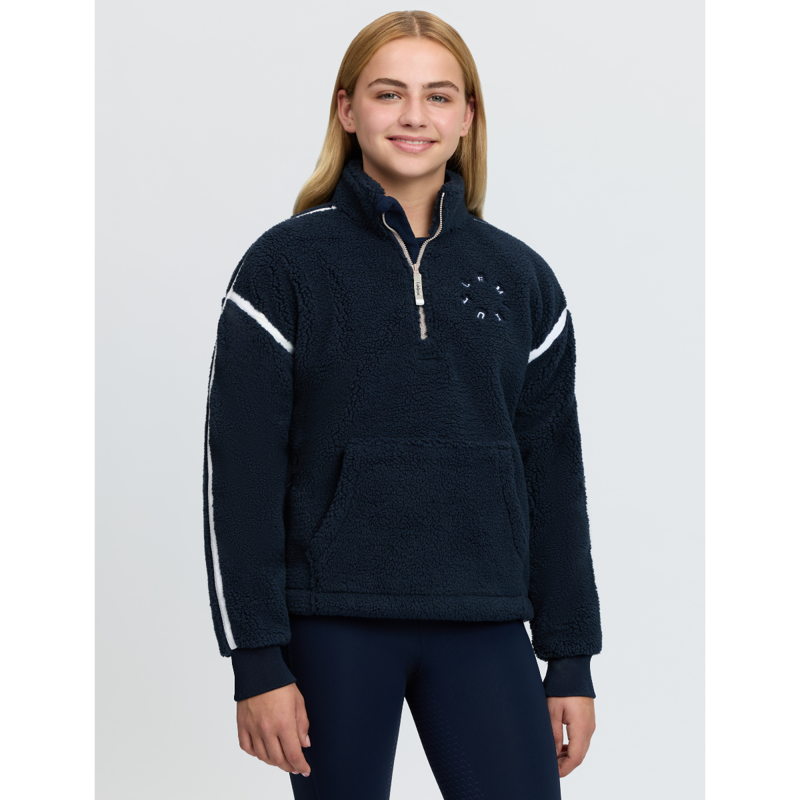 LeMieux Young Rider Jody Teddy Fleece - Navy-1