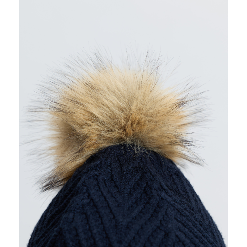 LeMieux Clara Knit Beanie - Navy-1
