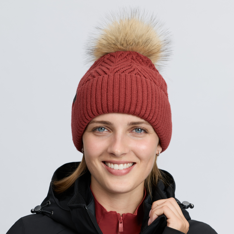 LeMieux Clara Knit Beanie - Russet-1