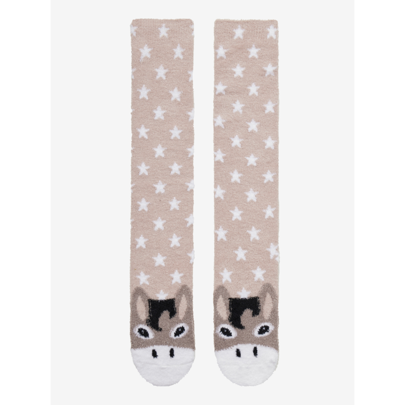 LeMieux Fluffy Character Socks - Donkey-1