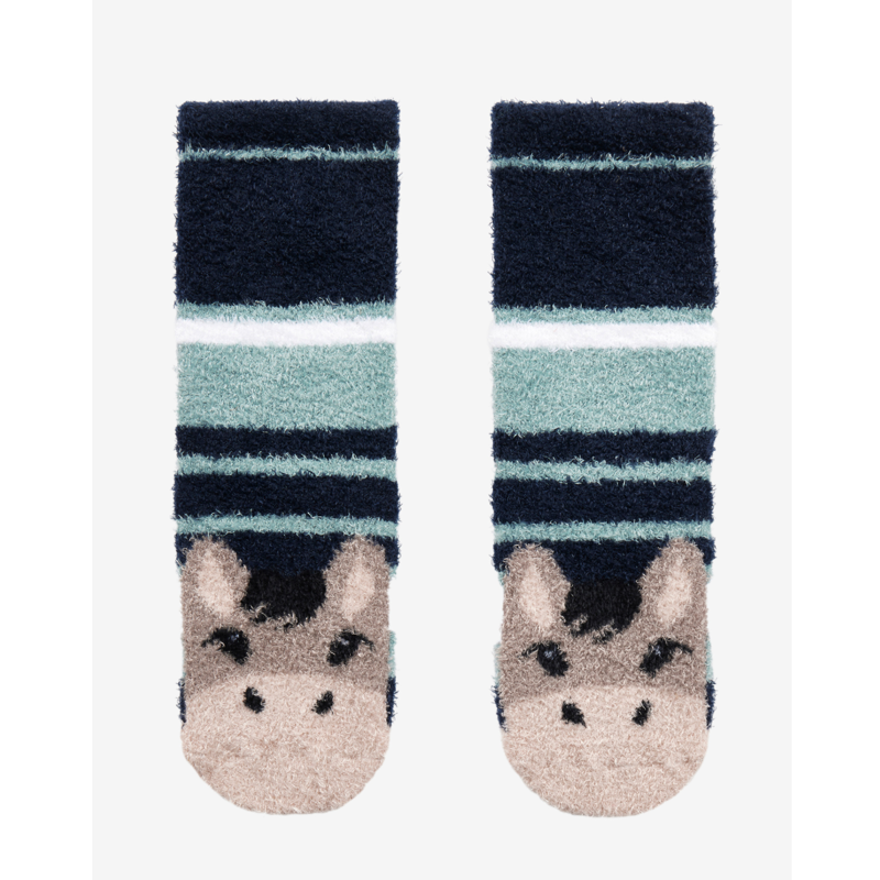 LeMieux Mini Fluffy Character Socks - Oakie-1