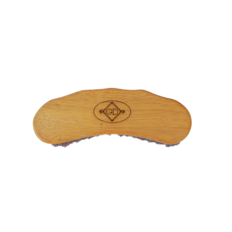 Grooming Deluxe Middle Brush Long - Brown-2