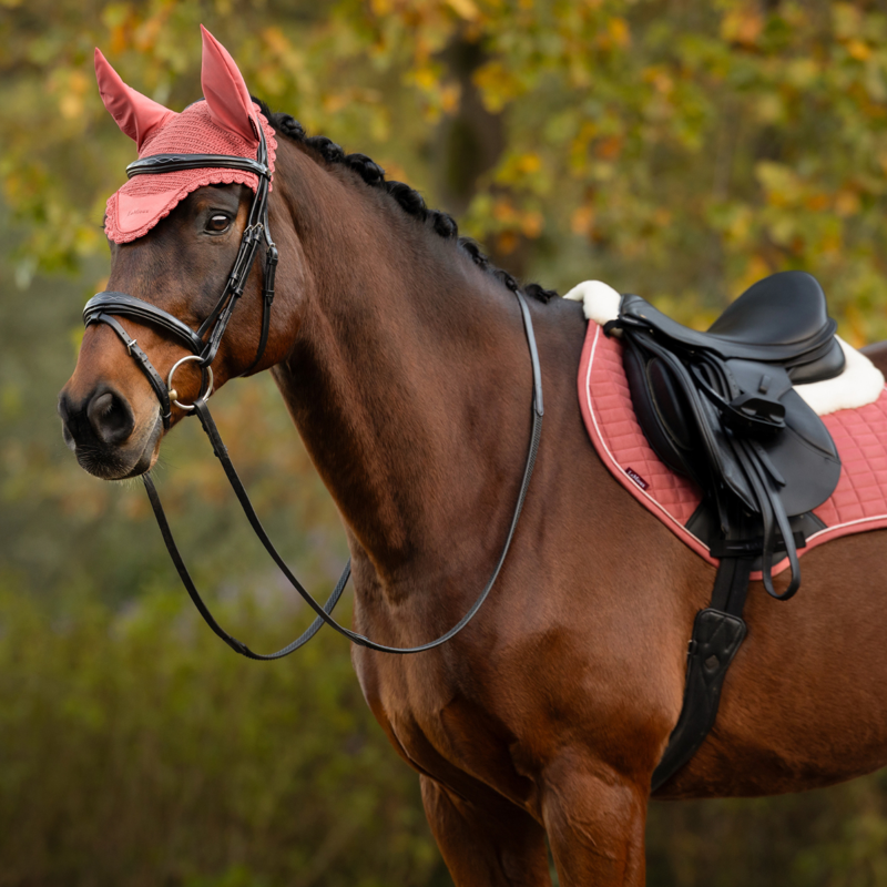 LeMieux Classic Fly Hood - Spiced Earth-1