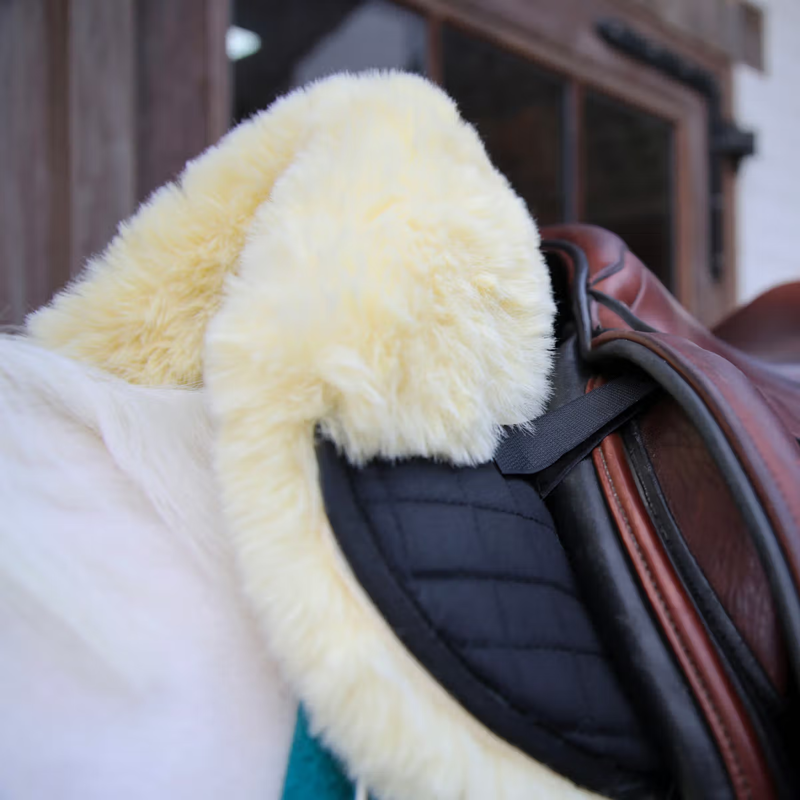 Kentucky Sheepskin Absorb Half Pad - Natural-1