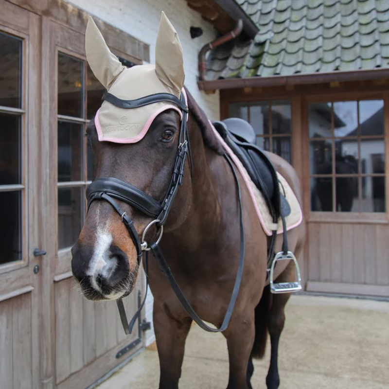 Kentucky Softshell Wellington Fly Veil Full - Beige/Old Rose