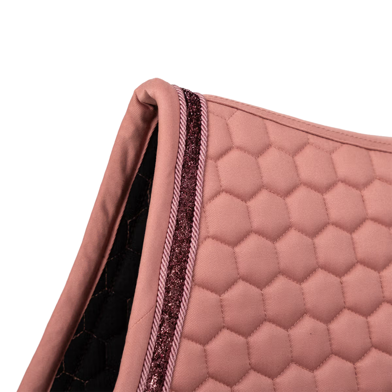 Kentucky Glitter Band Jumping Saddlepad - Fuchsia-1