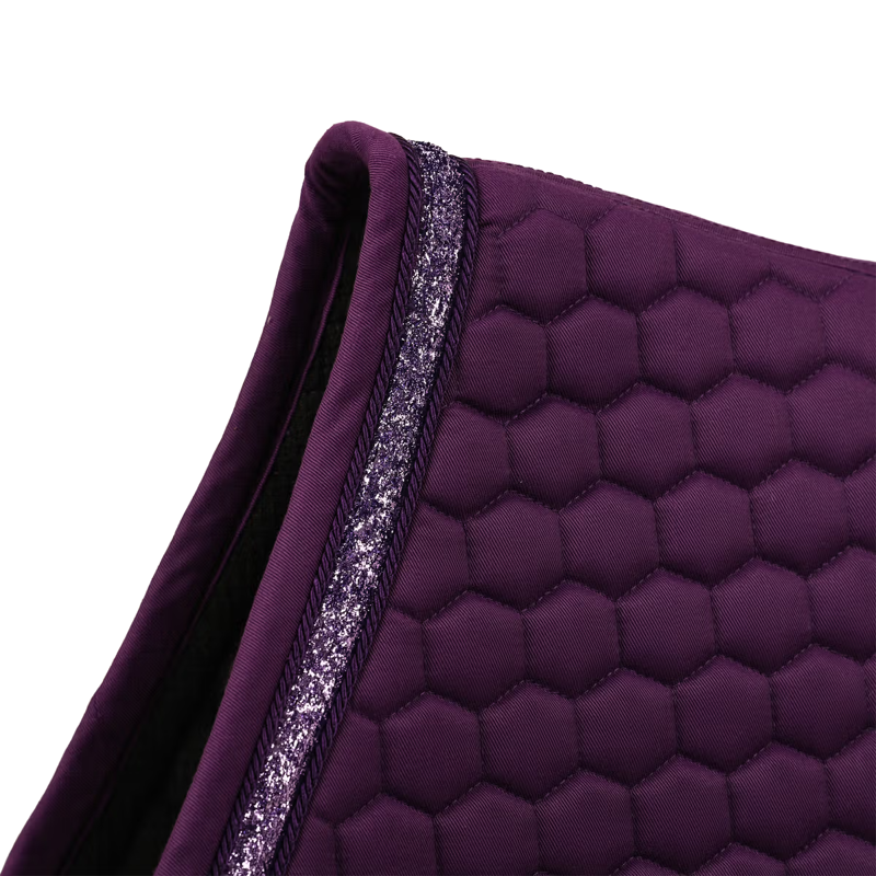 Kentucky Glitter Band Jumping Saddlepad - Purple-1