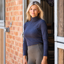 Woof Wear Ladies Roll Neck Shirt - Navy