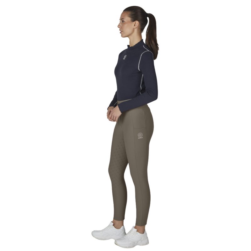 Eskadron Ladies Cosy Full Grip Tights Dynamic AW26 - Powder Taupe-5
