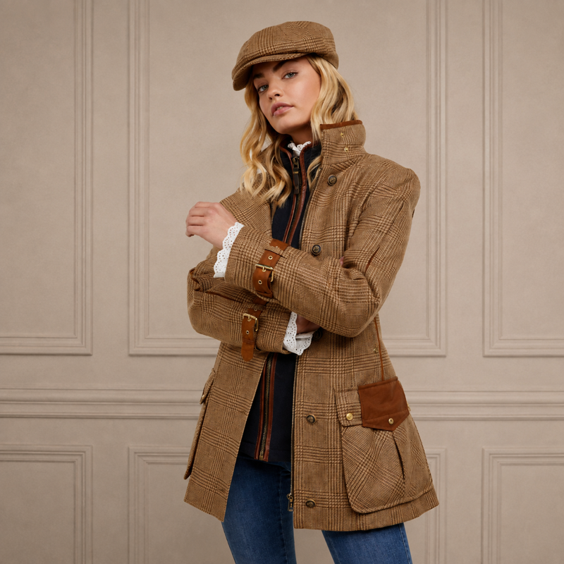 Holland Cooper Balmoral Field Coat - Tawny