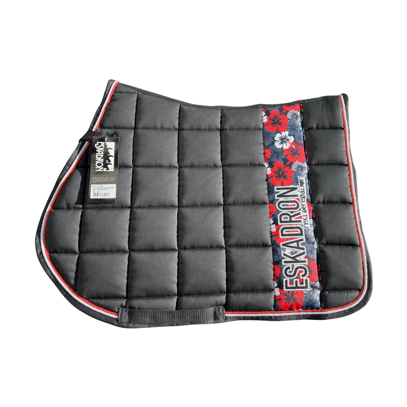 Eskadron Big Square Saddlecloth - Anthracite 
