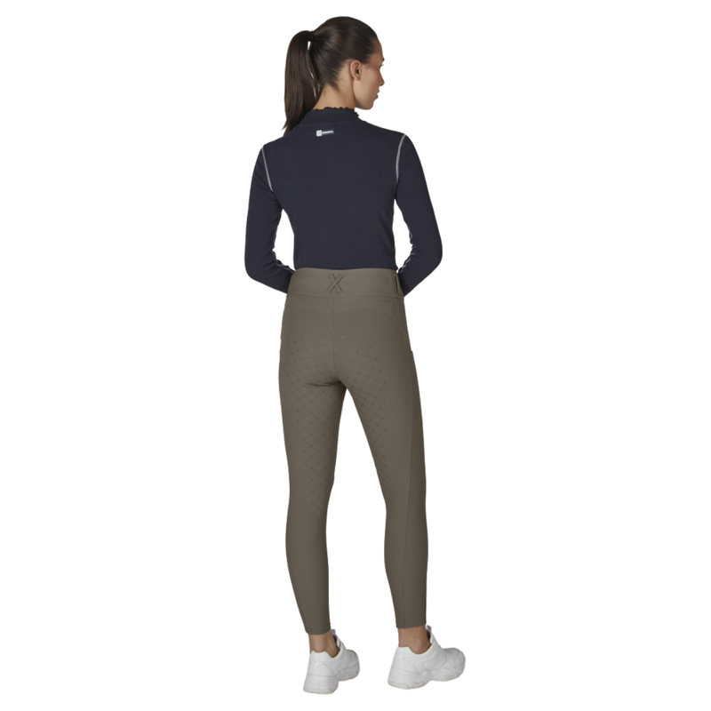 Eskadron Ladies Cosy Full Grip Tights Dynamic AW26 - Powder Taupe-6