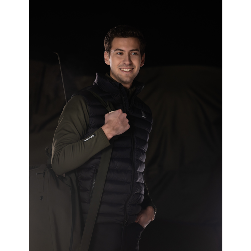 Eskadron Men's Quilt Waistcoat Dynamic AW25 - Black-4