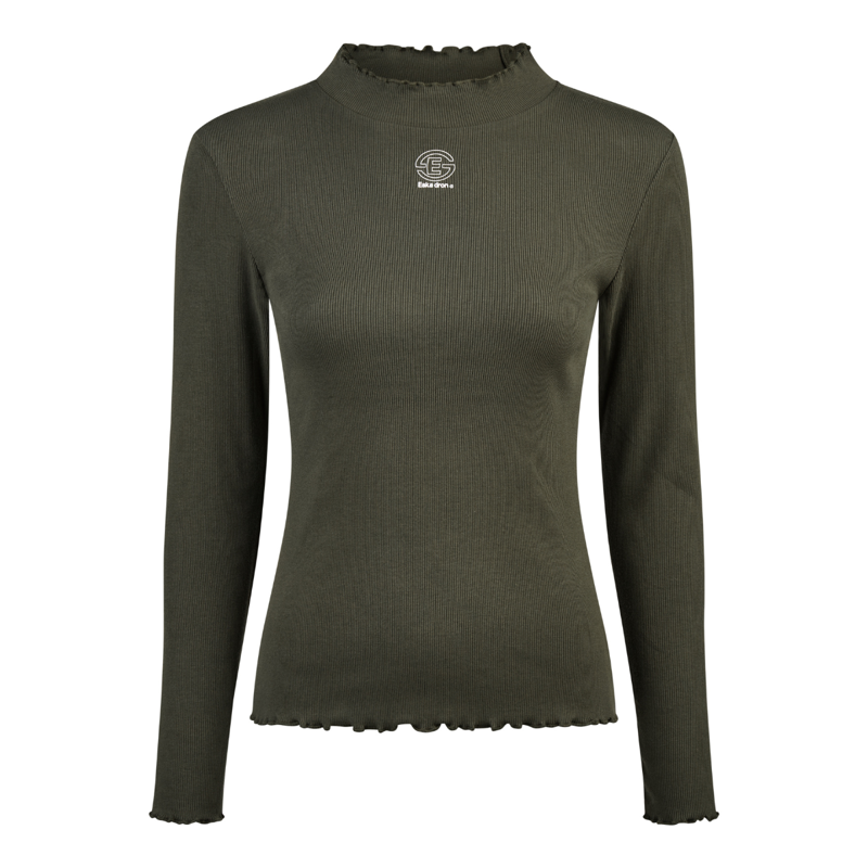 Eskadron Turtleneck Rib Shirt Dynamic AW25 - Deep Green