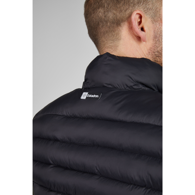 Eskadron Men's Quilt Waistcoat Dynamic AW25 - Black-3