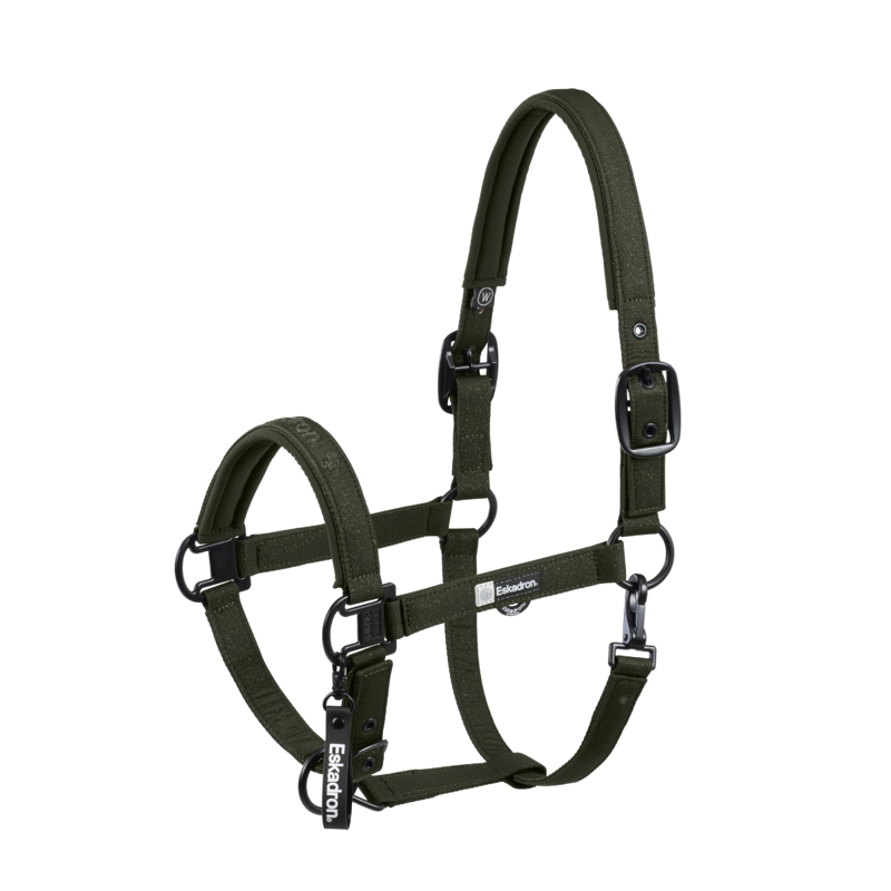 Eskadron Sparkle Double Pin Headcollar Dynamic AW25 - Deep Green