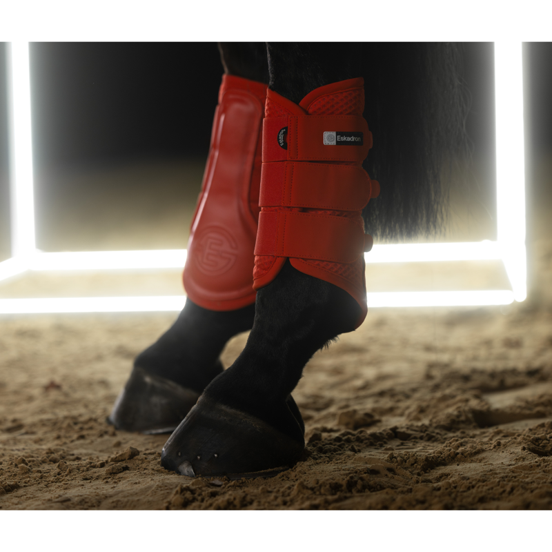 Eskadron Mesh Tendon Boots Dynamic AW25 - Poppy Red-1