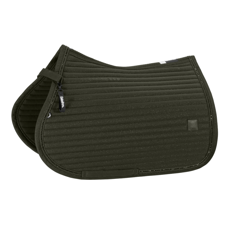 Eskadron Sparkle Crystal Saddlecloth Dynamic AW25 - Deep Green-1