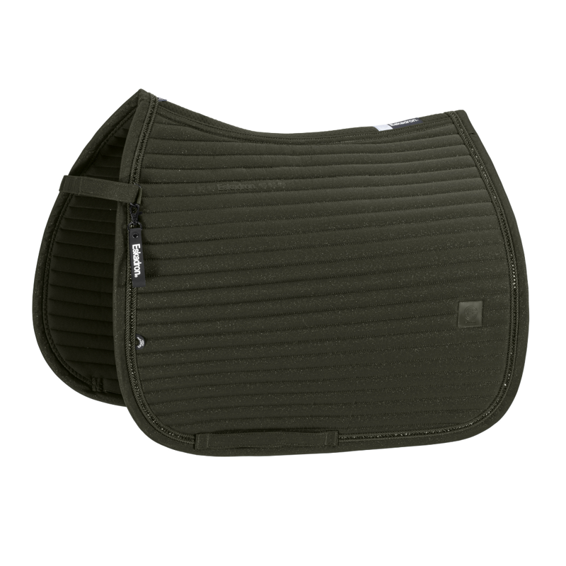Eskadron Sparkle Crystal Saddlecloth Dynamic AW25 - Deep Green-2