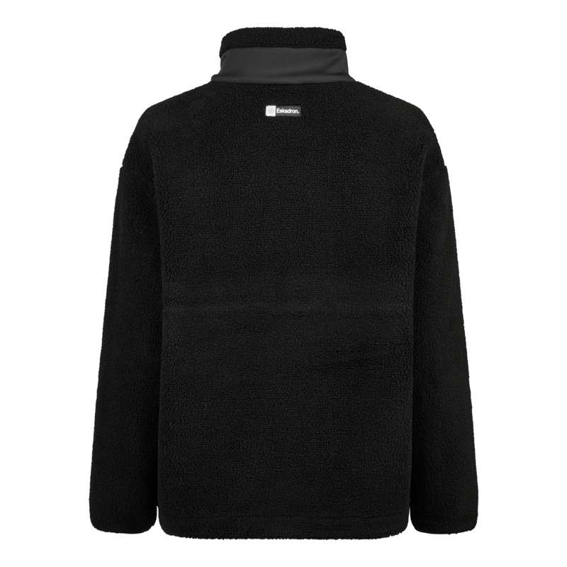 Eskadron Half-Zip Teddy Sweater Dynamic AW25 - Black-1