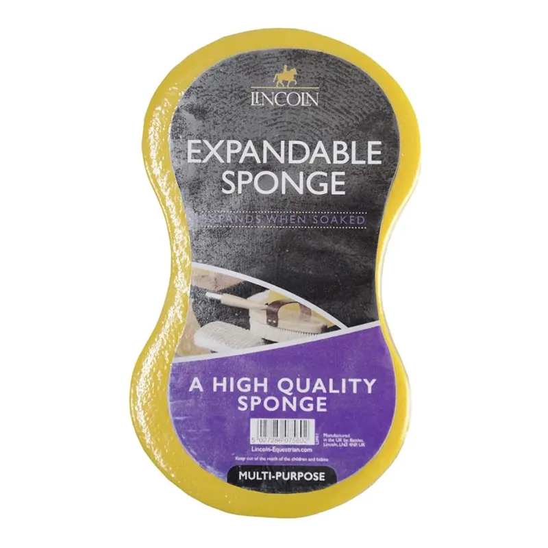 Lincoln Expandable Sponge - Yellow