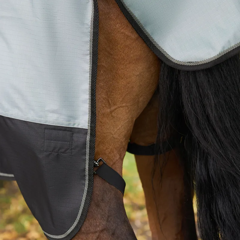 HV Polo Essential 0g Turnout Rug - Greenery-3