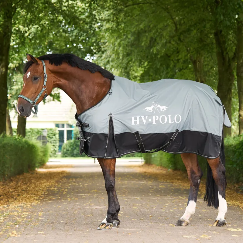 HV Polo Essential 0g Turnout Rug - Greenery