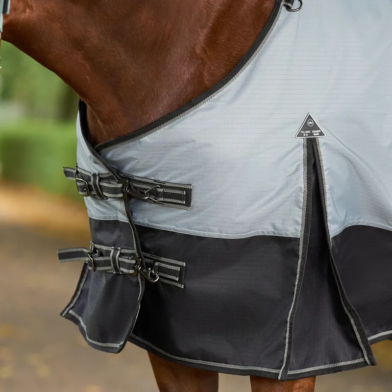 HV Polo Essential 0g Turnout Rug - Greenery-1