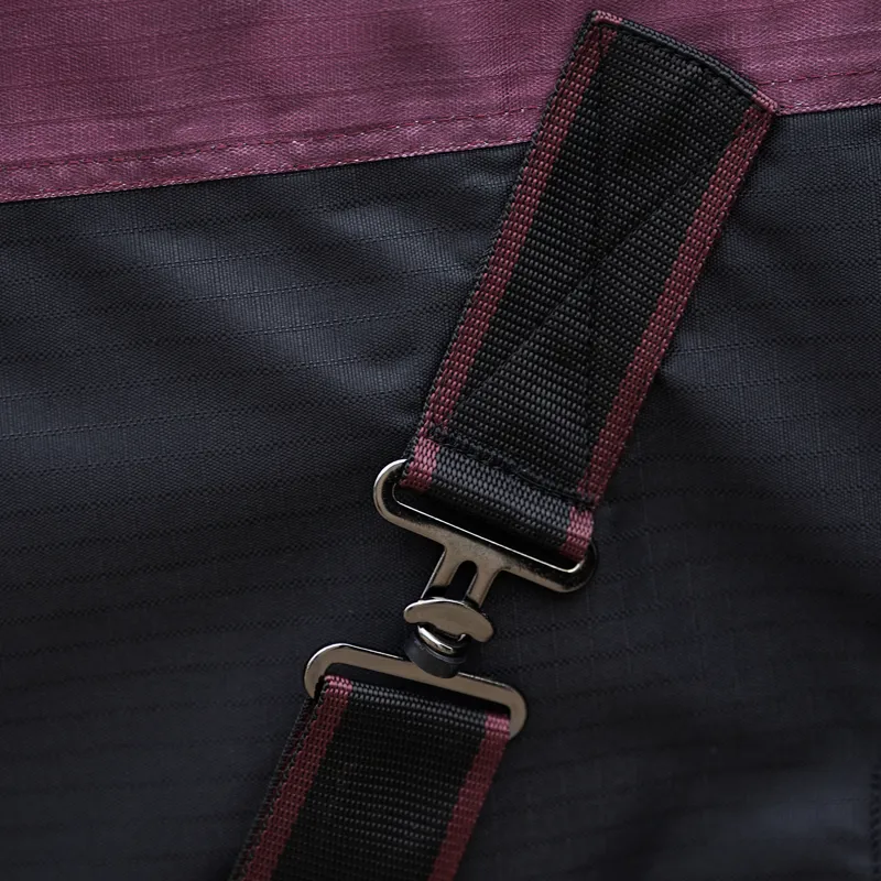 HV Polo Essential 200g Turnout Rug - Wine-5
