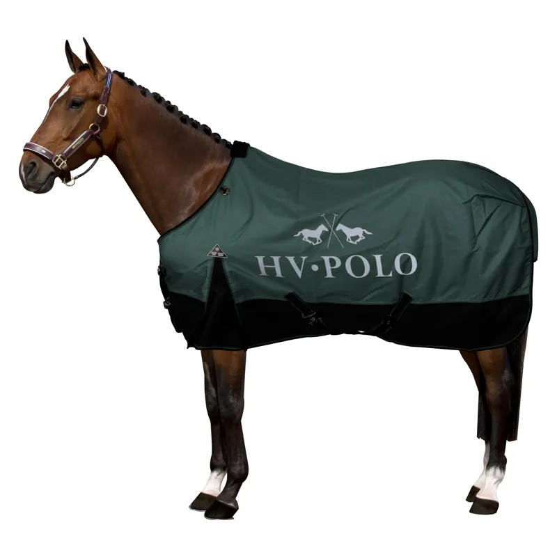 HV Polo Essential 200g Turnout Rug - Duck Green